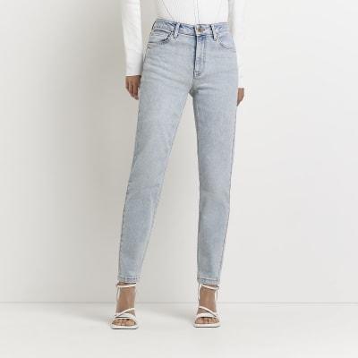 Bedstefar Udflugt kighul Women's Blue Bootcut & Flared Jeans | River Island