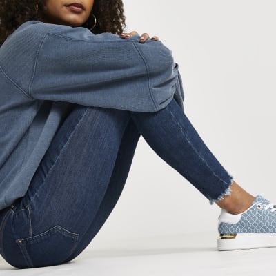 grey molly jeans river island
