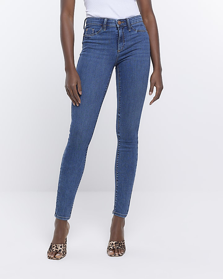Blue Molly mid rise skinny jean