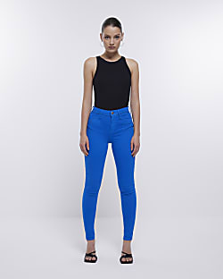 Blue Molly mid rise skinny jeans