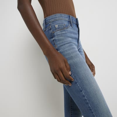 women's plain slim fit jeans