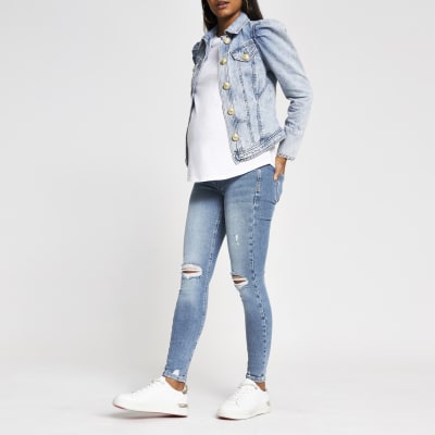 grey molly jeans river island