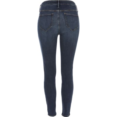 Blue Molly underbump maternity jeggings