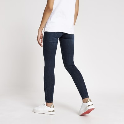 Blue Molly underbump maternity jeggings