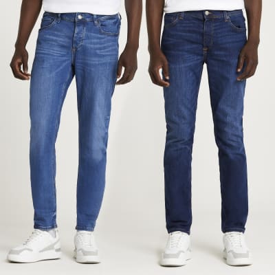 Blue multipack of 2 slim jeans