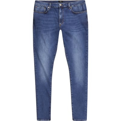 river island spray on skinny jeans