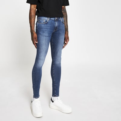 mens river island skinny jeans