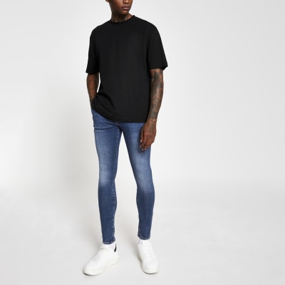 skinny jeans river island mens