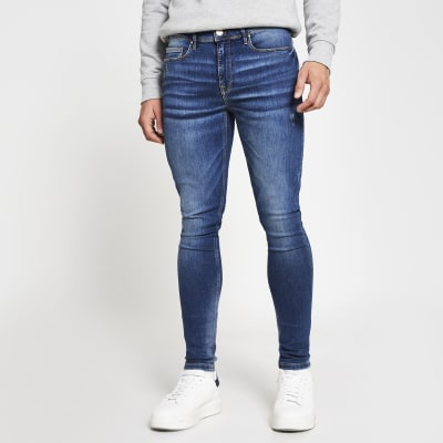 skinny stretch jeans mens river island