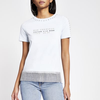 zara diamante shirt