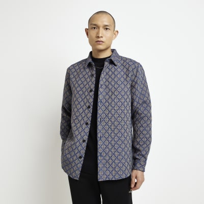 Louis Vuitton Printed Cotton Overshirt