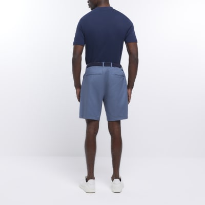 river island mens chino shorts