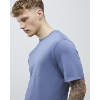 Blue Regular Fit T-Shirt