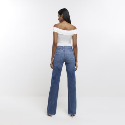 River island bella straight hot sale jeans