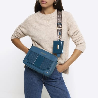 River island boxy hot sale cross body bag