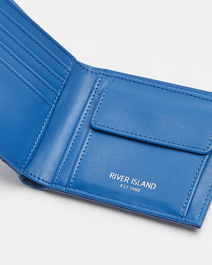 Blue RI weave wallet
