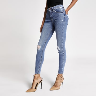 Spiksplinternieuw Ripped jeans | Ripped jeans voor dames | River Island TA-82