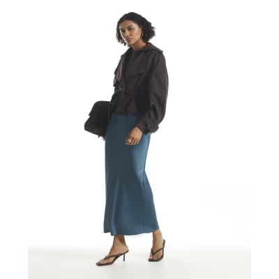 Satin Maxi Skirt