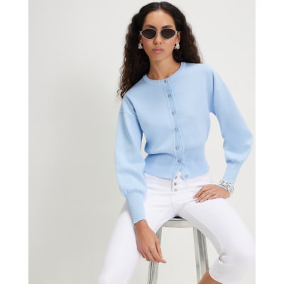 Scallop Detail Knit Cardigan