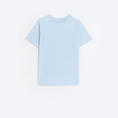 Blue short sleeve t-shirt