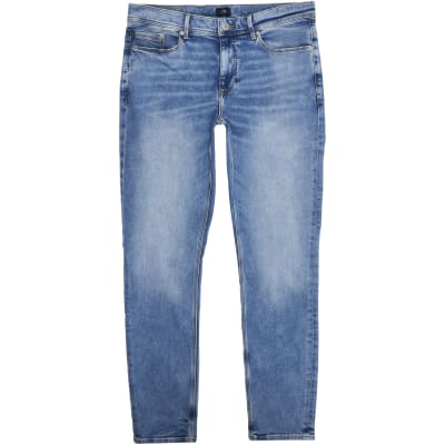 mens river island skinny jeans