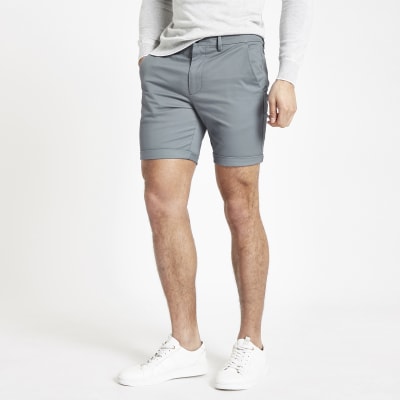 skinny chino shorts