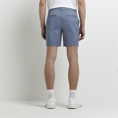 Mens chino shorts deals river island