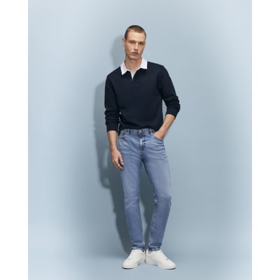 Blue Skinny Fit Jeans