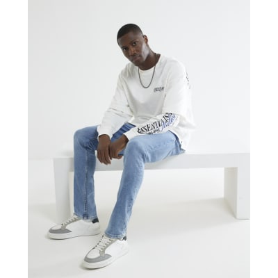 Blue Skinny Fit Jeans