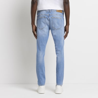 Blue Skinny fit jeans | River Island