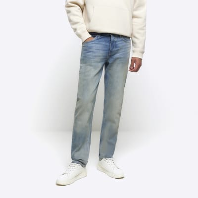 Faded slim best sale fit jeans