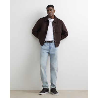 Blue Slim Fit Stretch Jeans
