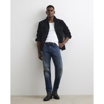 Blue Slim Fit Stretch Jeans