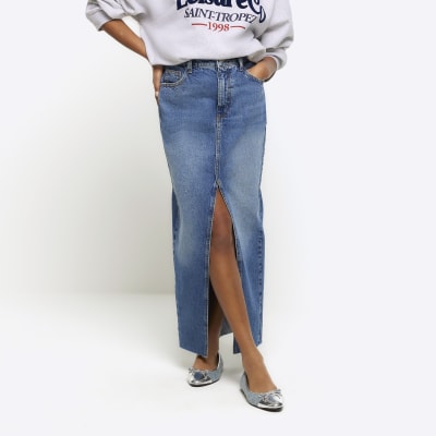 Denim Skirts River Island