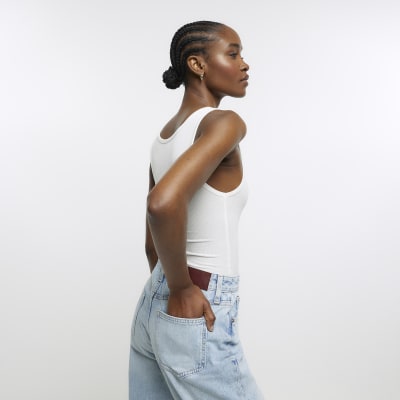 Blue Straight leg jeans