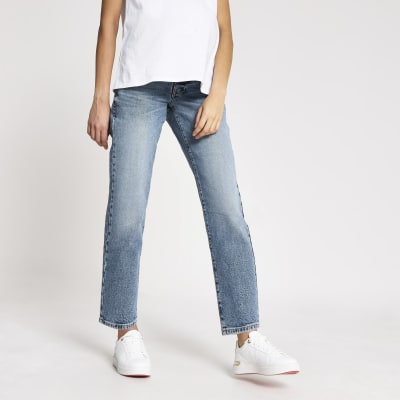 river island straight leg jeans