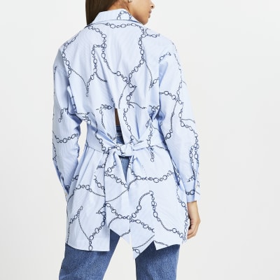 chain print shirt river island