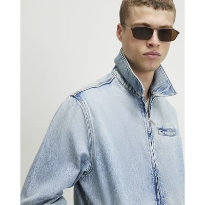 Blue Washed Denim Jacket