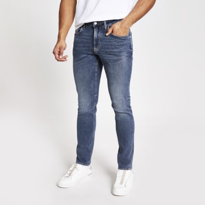 river island mens stretch jeans