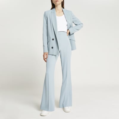 river island blue suit women's