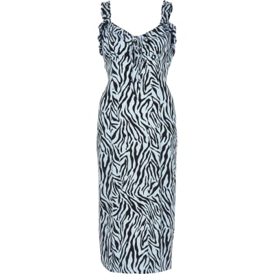 river island zebra jumpsuit