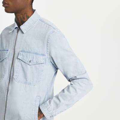 river island mens grey jeans