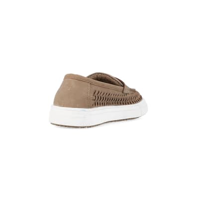 Boys hot sale woven loafers