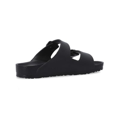 Boys black Birkenstock sandals | River Island