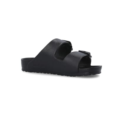 Boys hot sale black birkenstocks