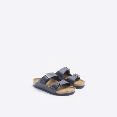 Boys Black Birkenstock Sandals