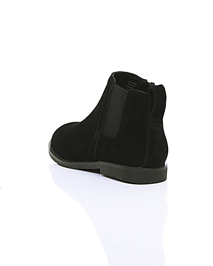 360 degree animation of product Boys black chelsea boots frame-18