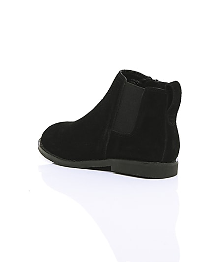 360 degree animation of product Boys black chelsea boots frame-19
