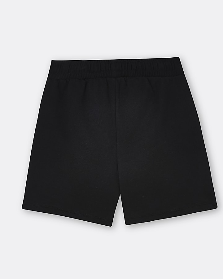 Boys black 'Exclusive' shorts