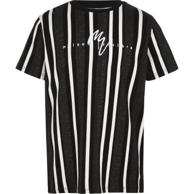 black and white striped shirt river island